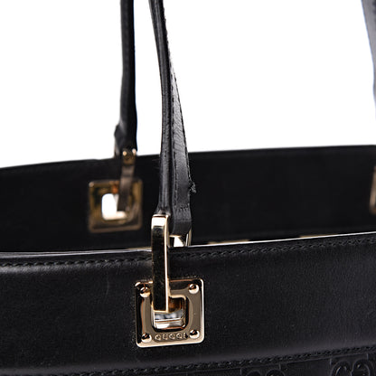 Gucci Guccissima Large Punch Tote Black 15 of 15