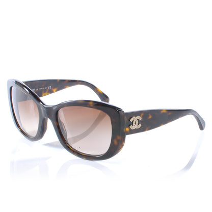 Chanel Tortoise Shell CC Sunglasses 5239 1 of 6