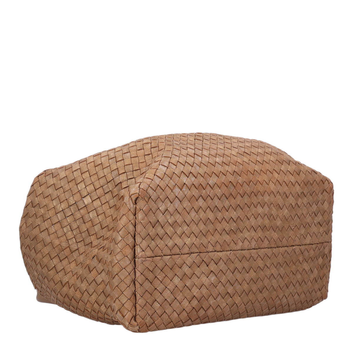 Chevre Intrecciato Medium Cabat Ottone