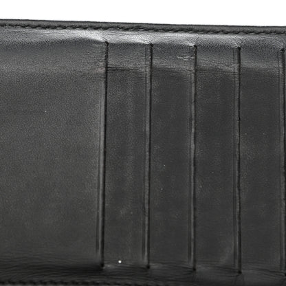 Chanel Glittered Calfskin Quilted Yen Wallet Black 9 of 10