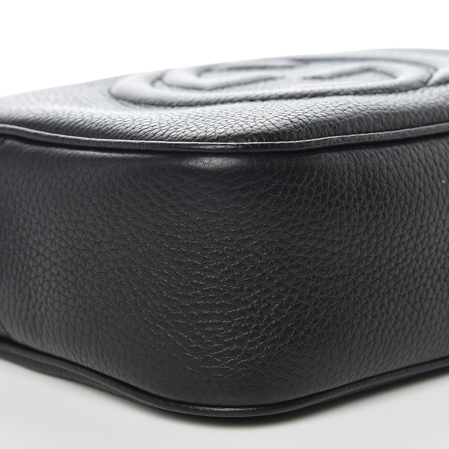 Gucci Pebbled Calfskin Small Soho Disco Bag Black 5 of 9