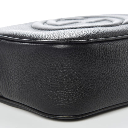 Gucci Pebbled Calfskin Small Soho Disco Bag Black 5 of 9