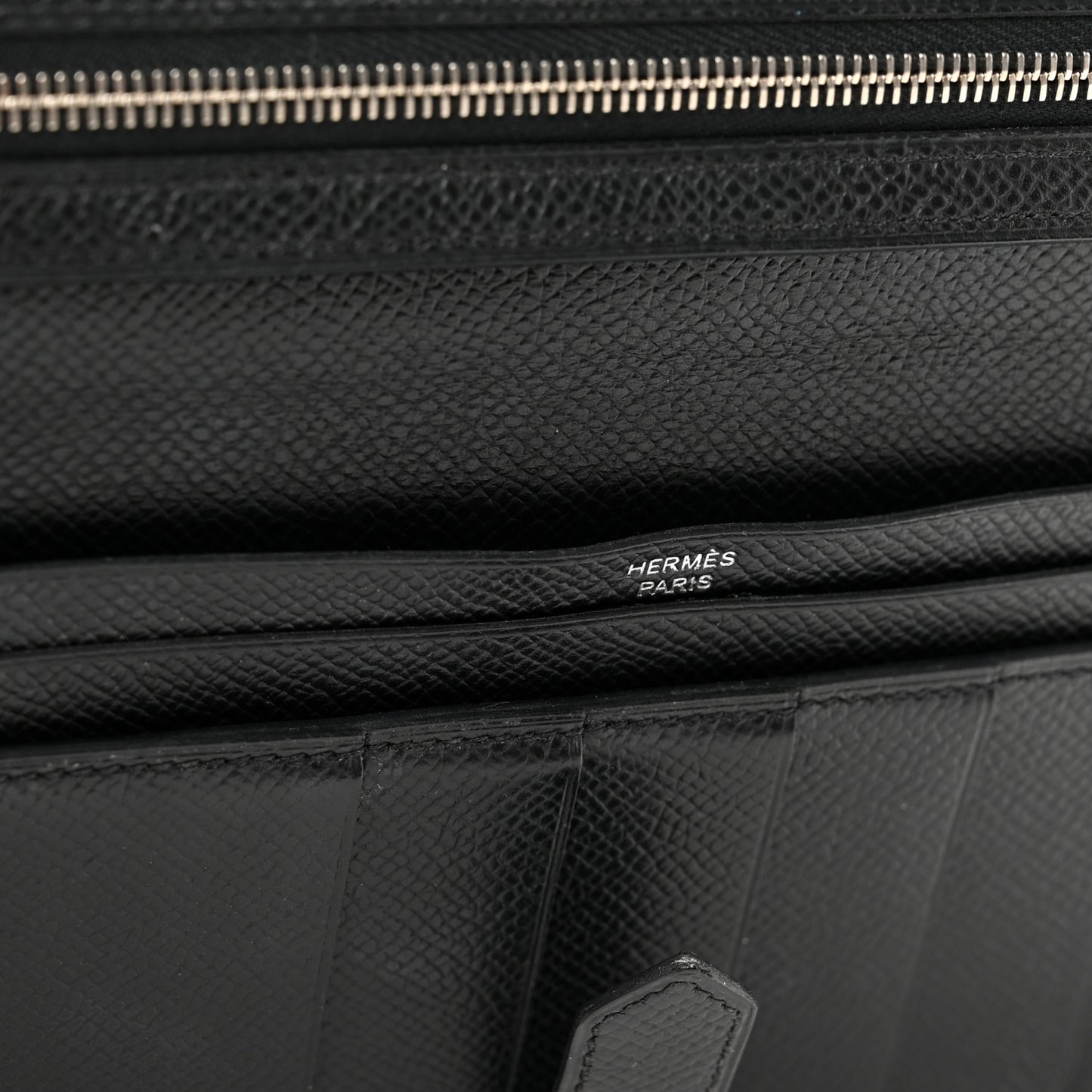 Epsom Bearn Gusset Wallet Black