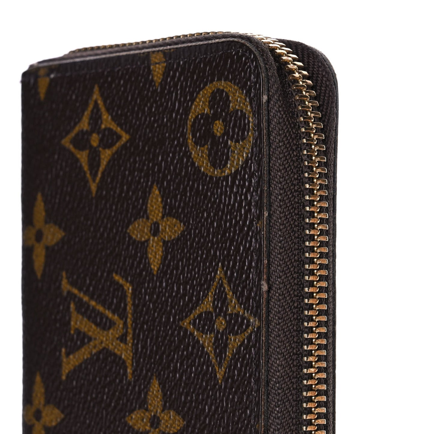 Monogram Clemence Wallet Rose Ballerine