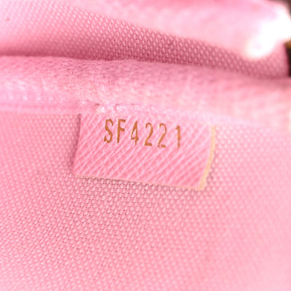 Louis Vuitton Monogram 2021 Christmas Animation Japanese Garden Mini Pochette Accessories Wisteria Pink 7 of 9