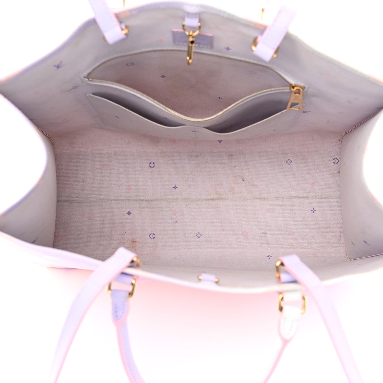 Louis Vuitton Monogram Giant Spring In The City Onthego GM Sunrise Pastel 5 of 21