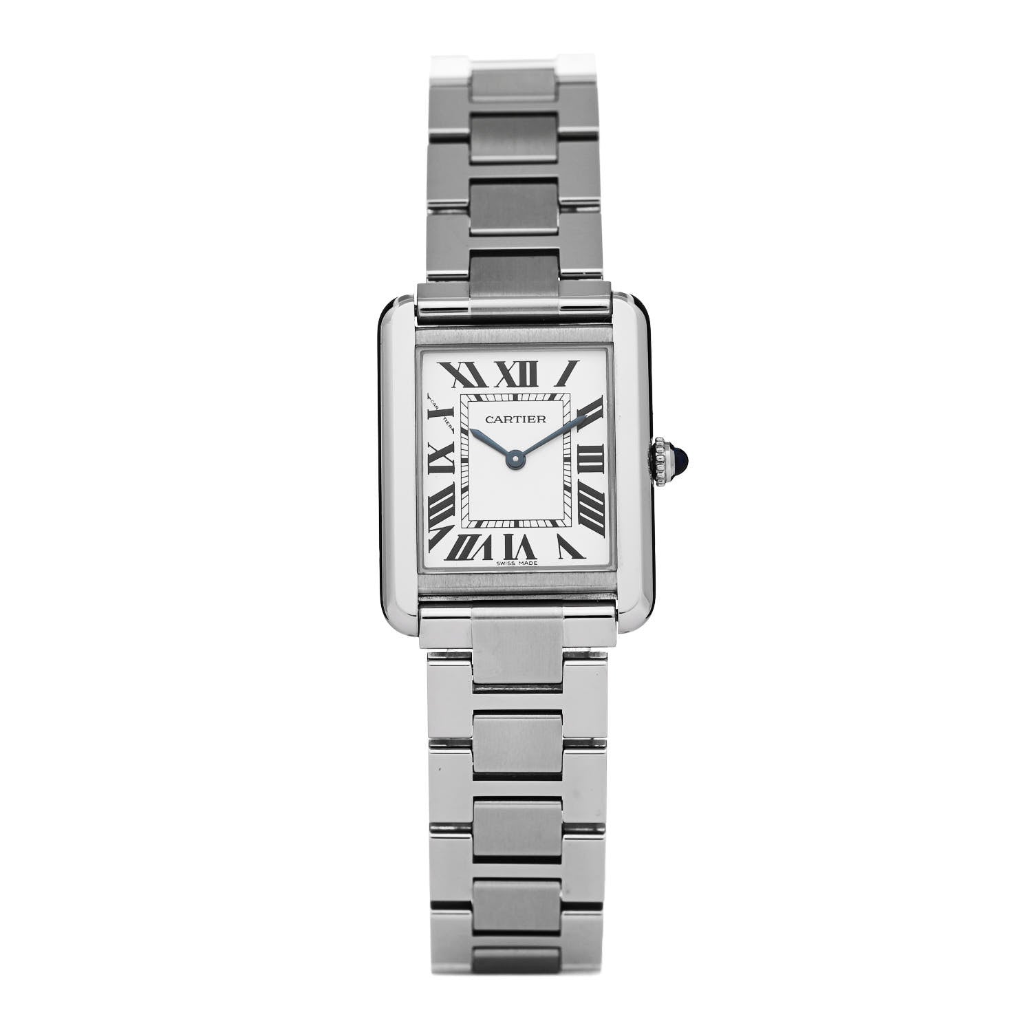 Cartier Stainless Steel 24mm Tank Solo Quartz Watch 1 of 4