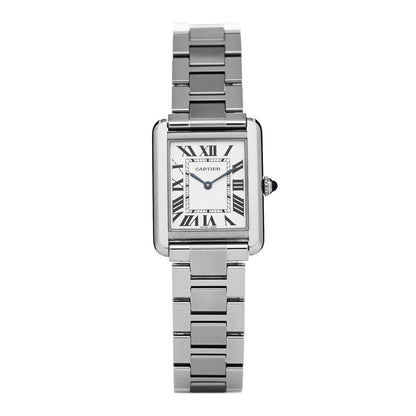 Cartier Stainless Steel 24mm Tank Solo Quartz Watch 1 of 4