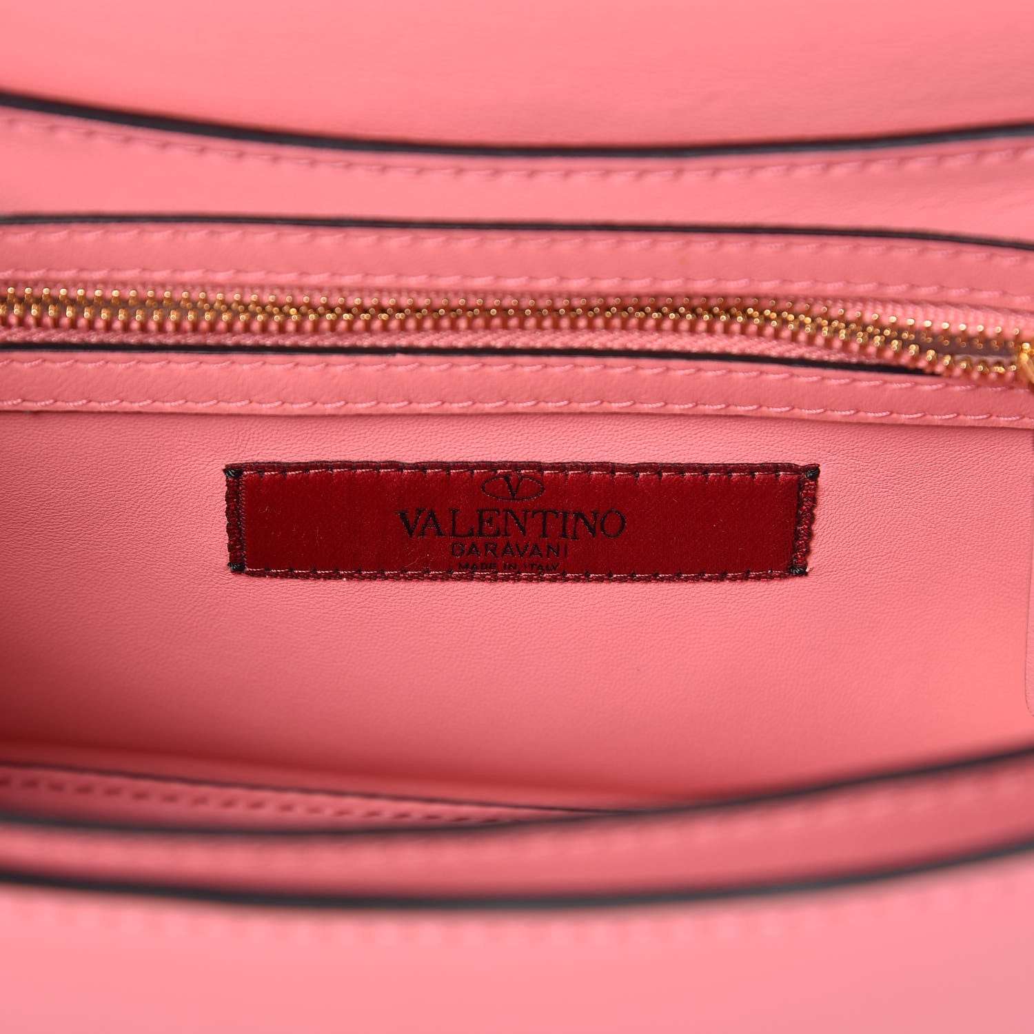 Valentino Garavani Vitello Chain Flap Bag Paradise Rose 6 of 9