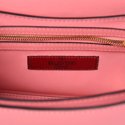 Valentino Garavani Vitello Chain Flap Bag Paradise Rose 6 of 9
