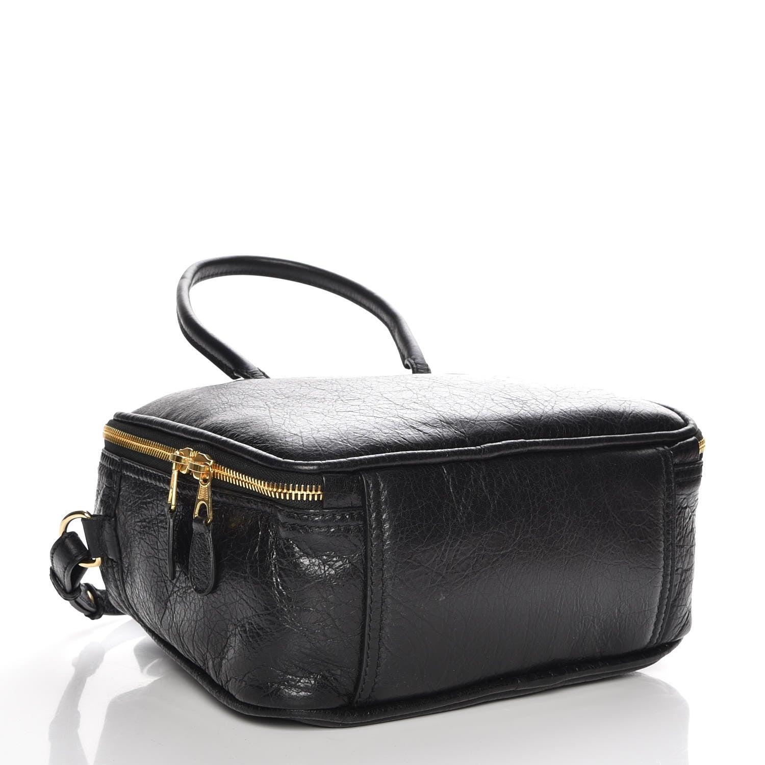 Balenciaga Agneau S Blanket Square Tote Black 5 of 8