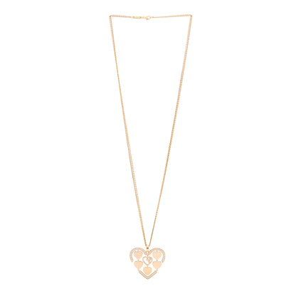 Chopard 18K Rose Gold Diamond Happy Amore Pendant Necklace 2 of 6