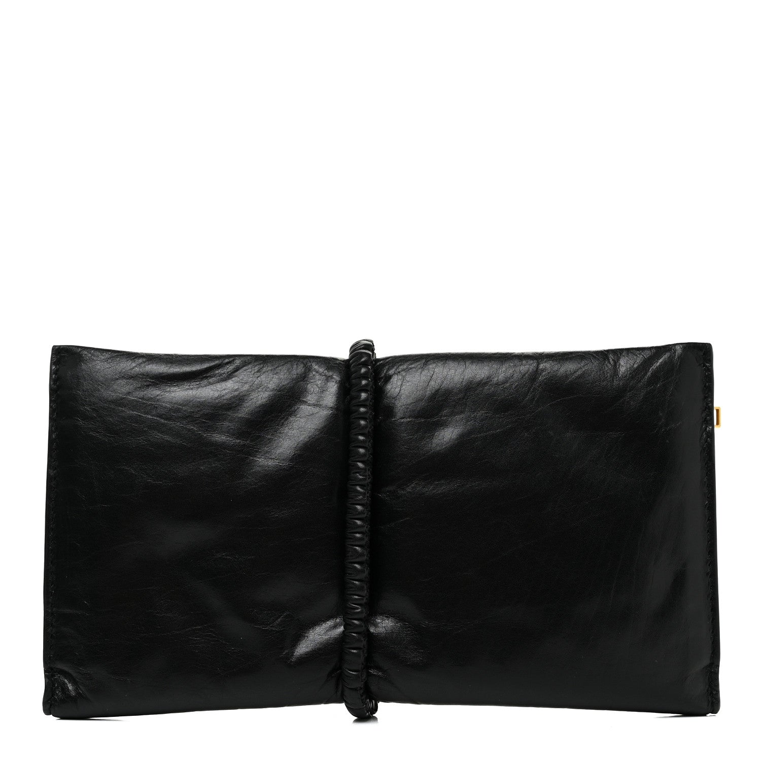 Bottega Veneta Calfskin Padded Bi Fold Clutch Black 1 of 14
