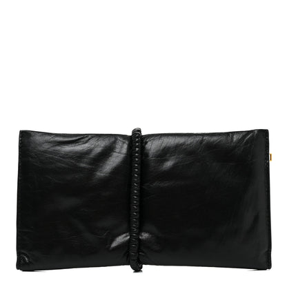 Bottega Veneta Calfskin Padded Bi Fold Clutch Black 1 of 14