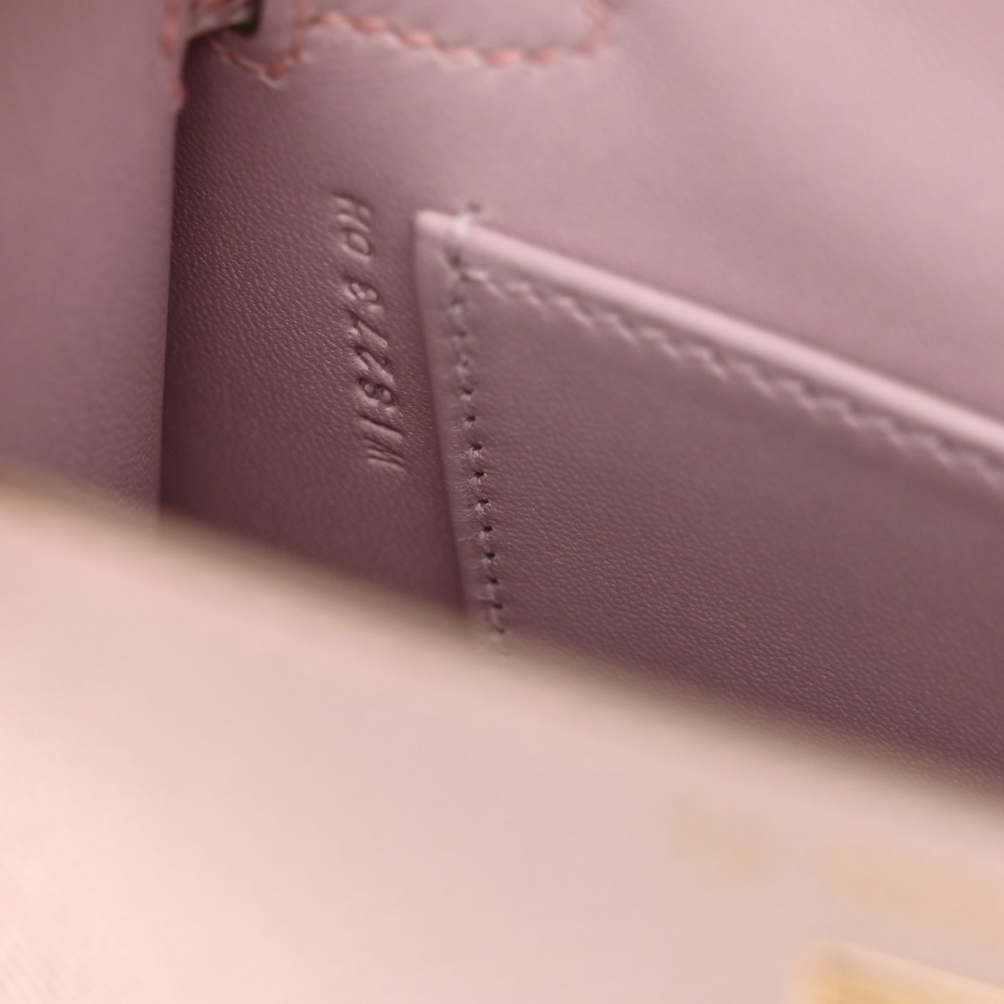 Epsom Horseshoe Mini Kelly Sellier 20 Mauve Pale