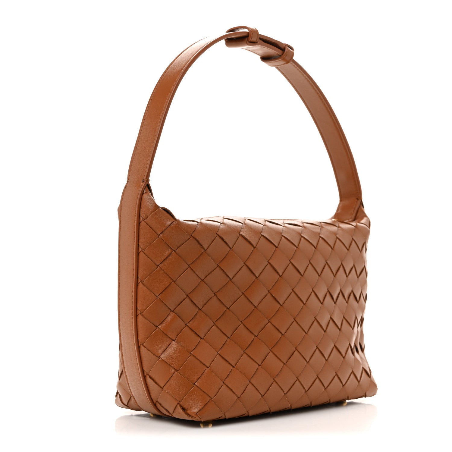 Bottega Veneta Nappa Intrecciato Mini Wallace Wood 3 of 10