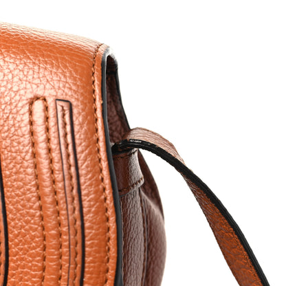 Chloe Grained Calfskin Small Marcie Saddle Bag Tan 12 of 12
