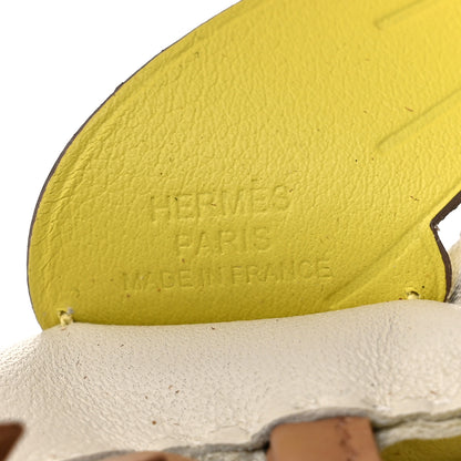 Hermes Milo Lambskin Grigri Rodeo Pegase Horse Bag Charm PM Craie Chai Lime 3 of 6