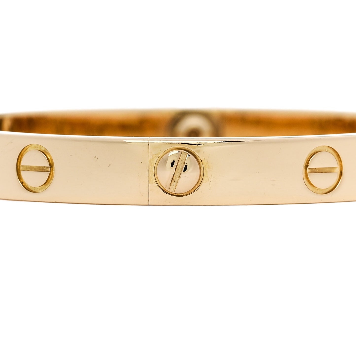 18K Yellow Gold LOVE Bracelet 16