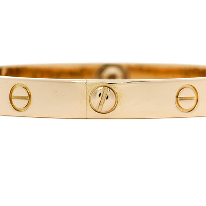 Cartier 18K Yellow Gold LOVE Bracelet 16 5 of 9