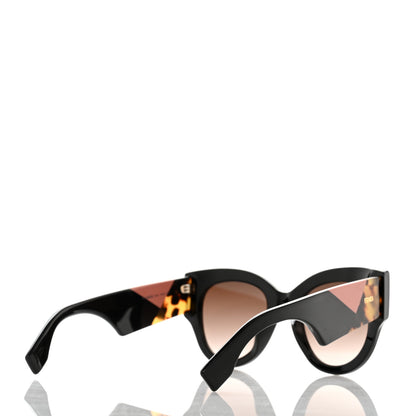 Fendi Acetate Facets Oversized Sunglasses FF 0264/S Havana 4 of 8