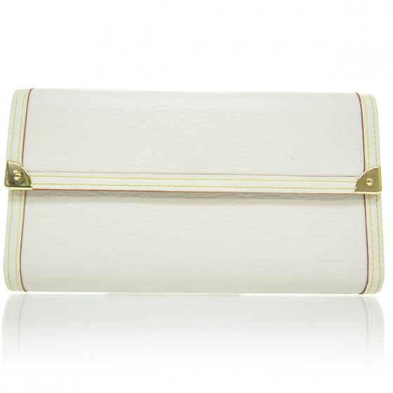 Suhali Porte Tresor International Wallet White
