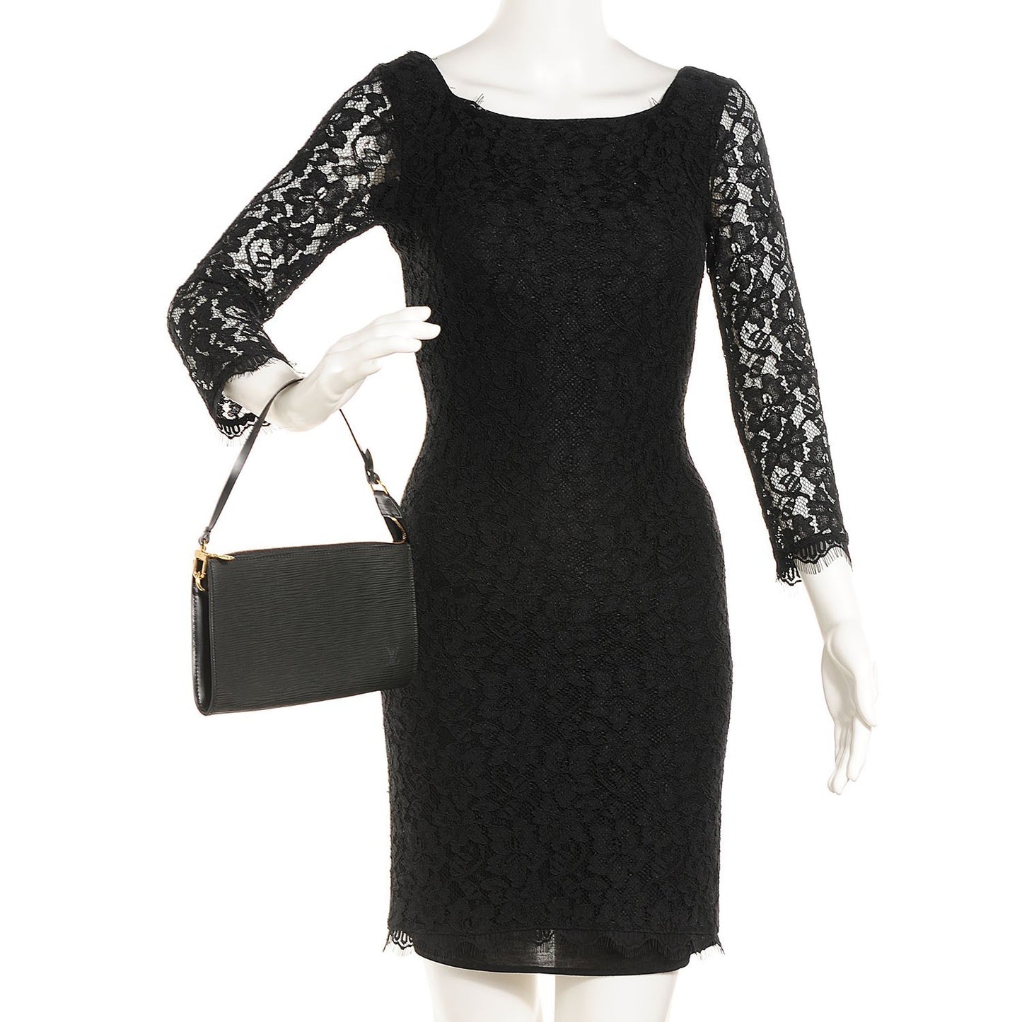Epi Pochette Accessories 24 Black