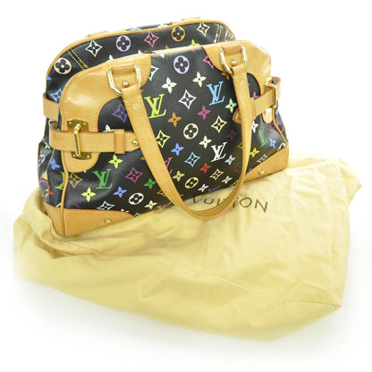 Louis Vuitton Monogram Multicolor Claudia Black 3 of 9