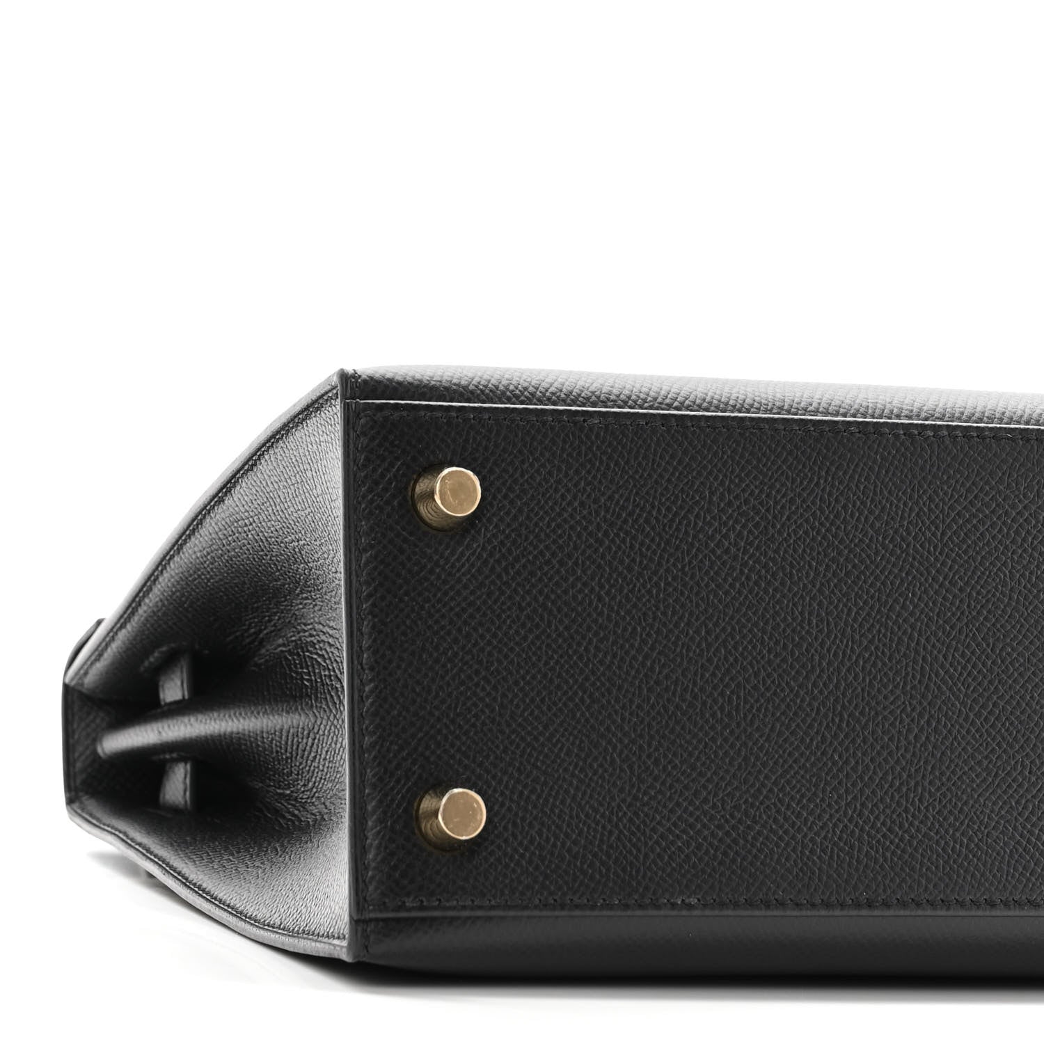 Hermes Epsom Kelly Sellier 25 Black 8 of 10