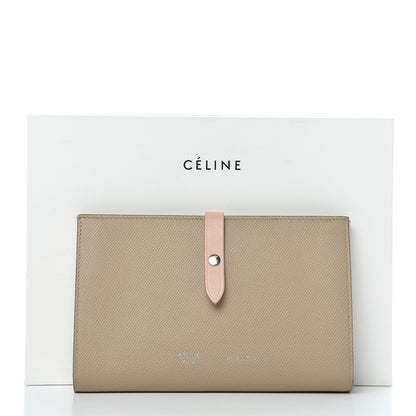 Celine Calfskin Large Multifunction Strap Wallet Taupe 11 of 11