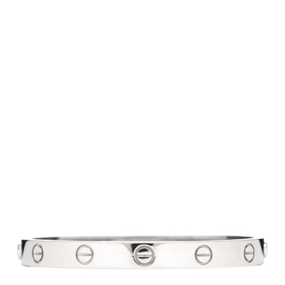 Cartier 18K White Gold LOVE Bracelet 16 3 of 4