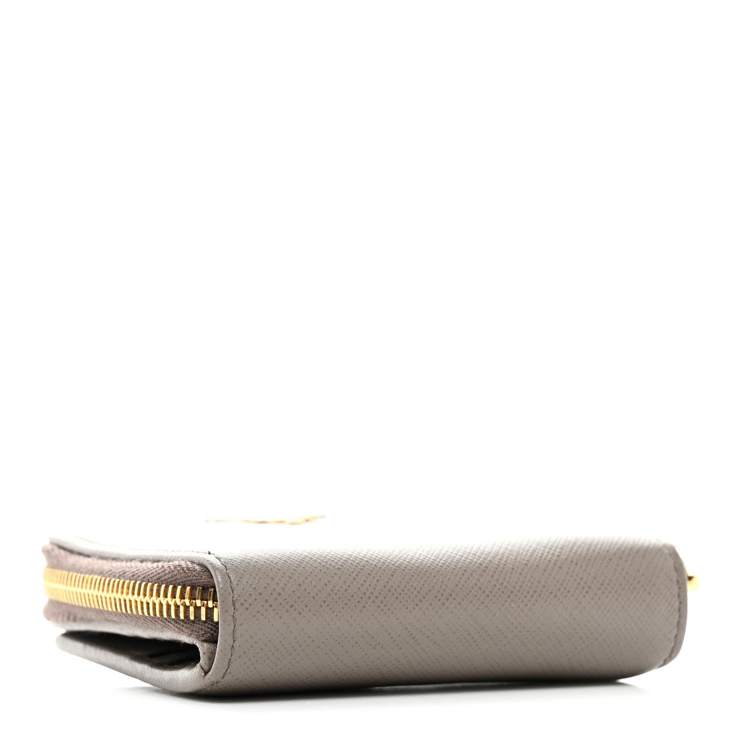 Saffiano Metal Compact Wallet Argilla