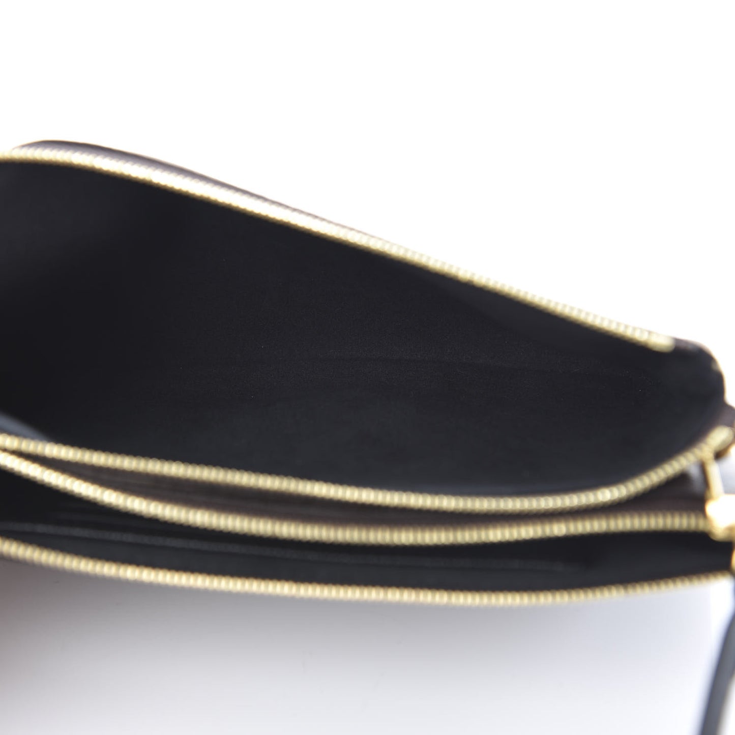 Reverse Monogram Giant Double Zip Pochette