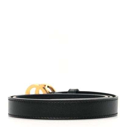 Gucci Calfskin Double G 20mm Belt 70 28 Black 2 of 4