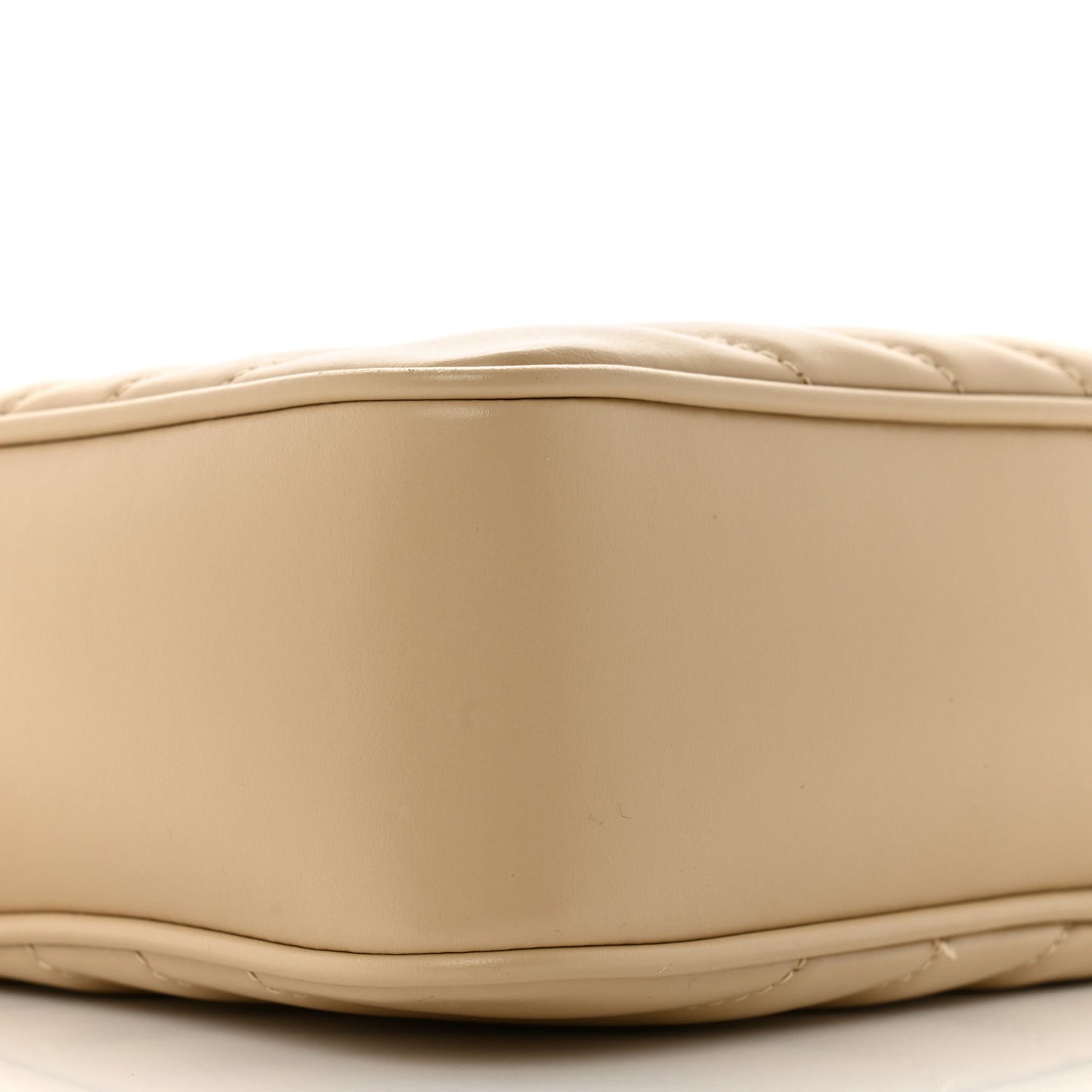 Calfskin Matelasse Monogram Lou Camera Bag Nude Powder