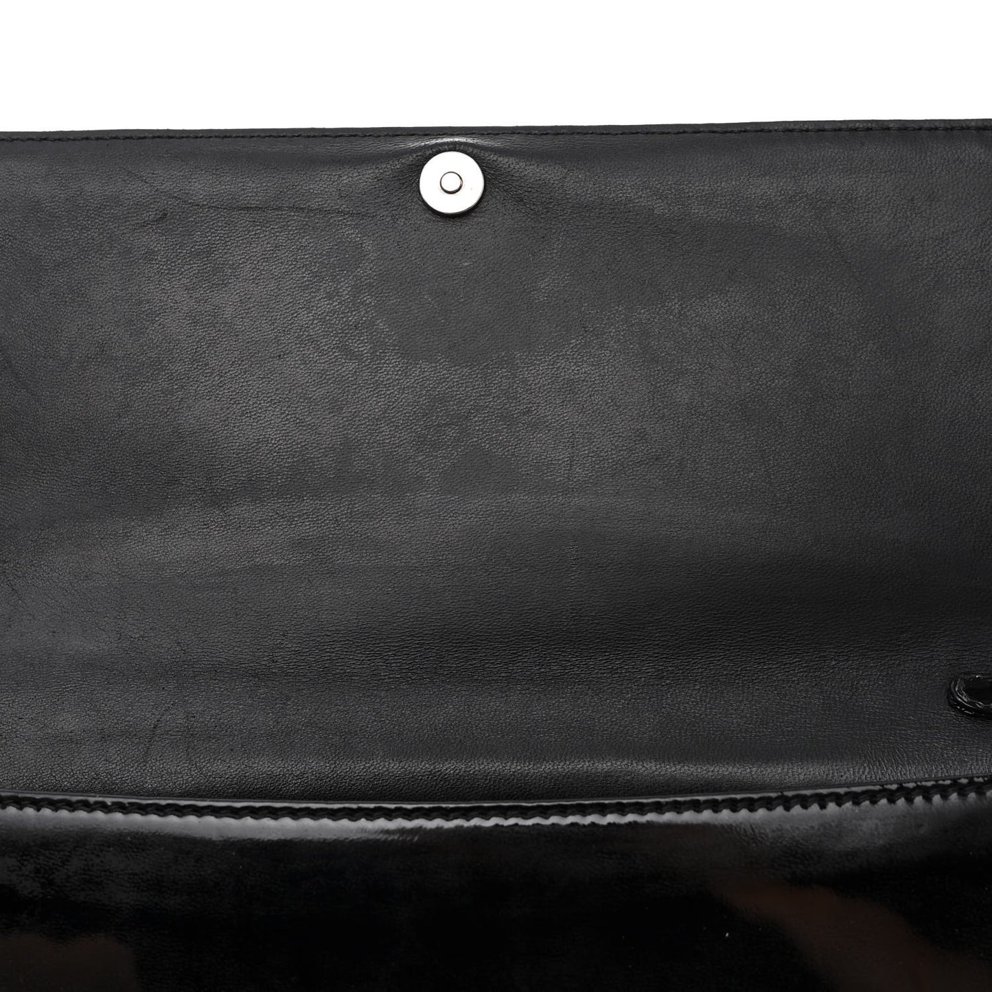Patent Cannage Lady Dior Convertible Clutch Black