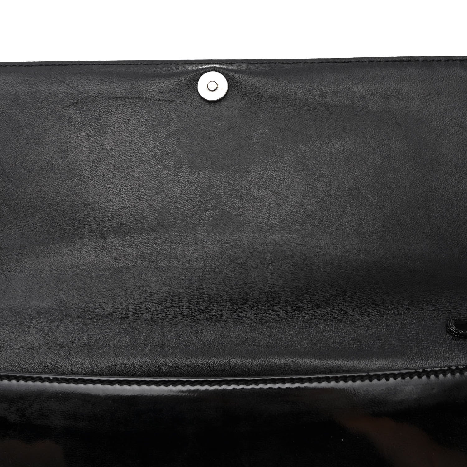 Christian Dior Patent Cannage Lady Dior Convertible Clutch Black 11 of 12