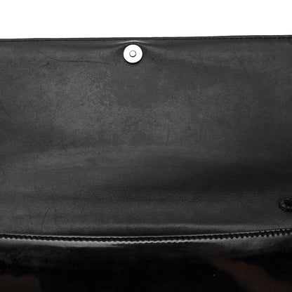 Christian Dior Patent Cannage Lady Dior Convertible Clutch Black 11 of 12