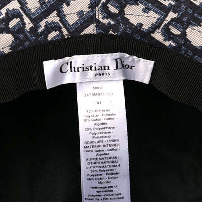Christian Dior Camouflage Logo Bucket Hat 57 Blue 5 of 7