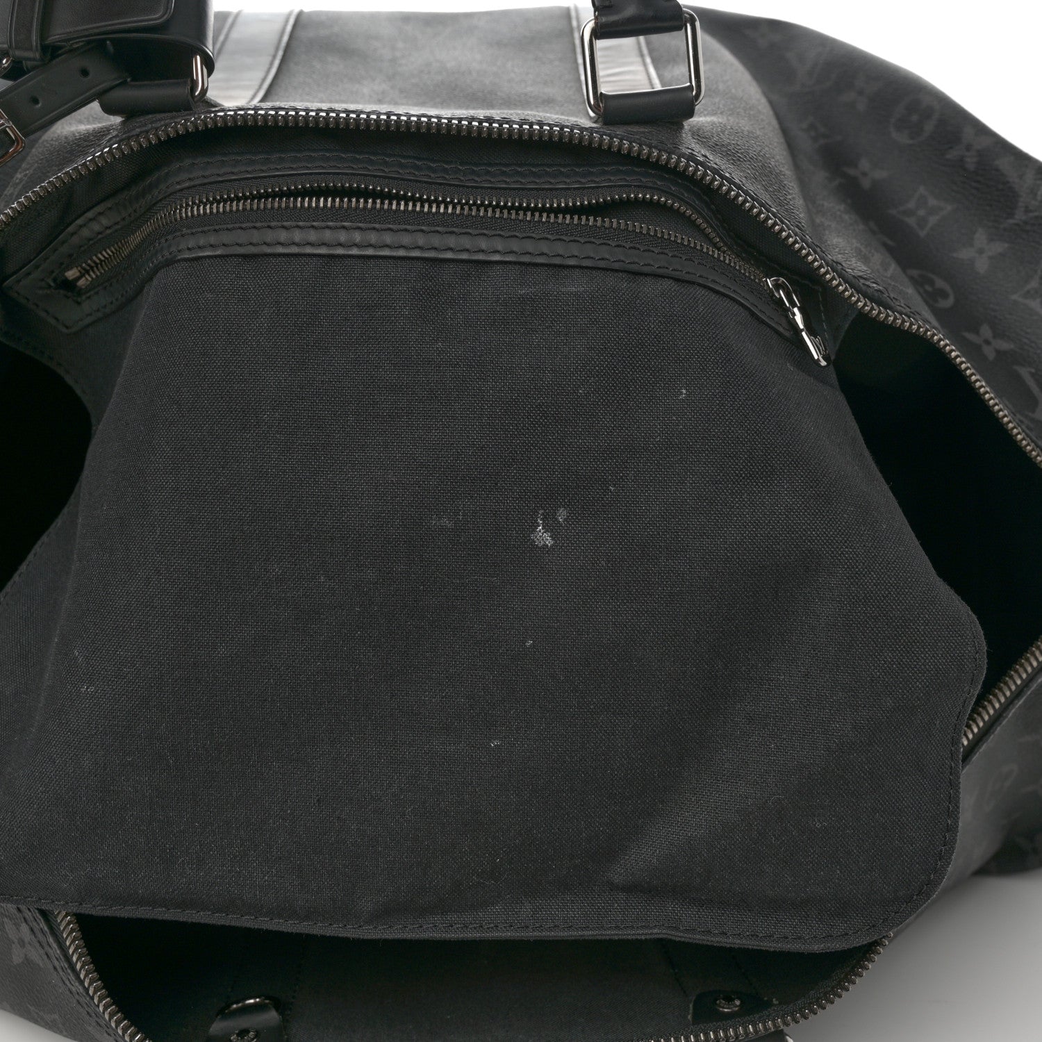 Louis Vuitton Monogram Eclipse Keepall Bandouliere 55 10 of 19