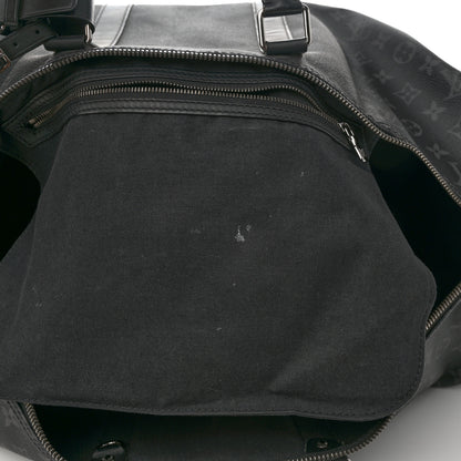 Louis Vuitton Monogram Eclipse Keepall Bandouliere 55 10 of 19