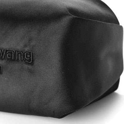 Alexander Wang Satin Mini Scrunchie Bag Black 8 of 8
