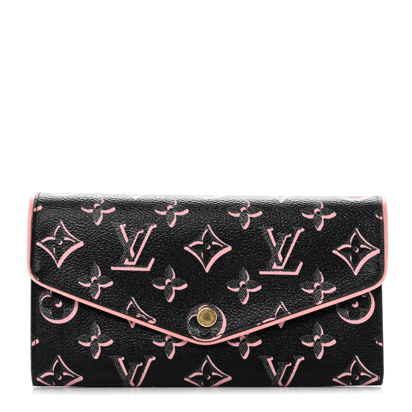 Monogram Fall For You Sarah Wallet Black