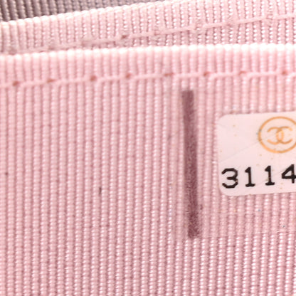Chanel Caviar Quilted Zip Coin Purse Light Pink 7 of 8