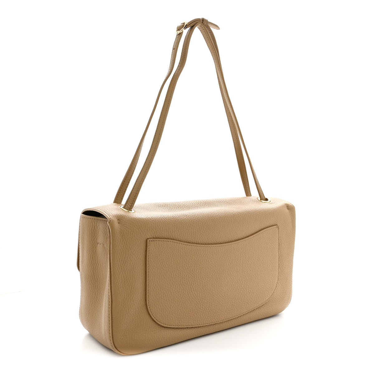 Chanel Grained Calfskin Small Souplissimo Maxi Flap Dark Beige 3 of 11
