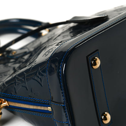 Louis Vuitton Vernis Alma PM Grand Blue 9 of 11