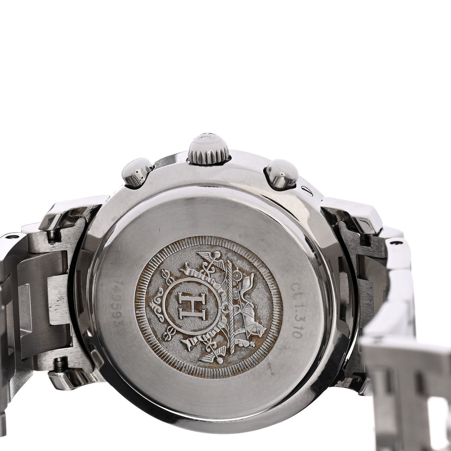 Stainless Steel 31mm Clipper Chronograph Quartz Watch