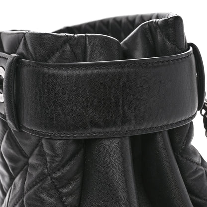 Chanel Lambskin Quilted Coco Loop Tote Black 14 of 14