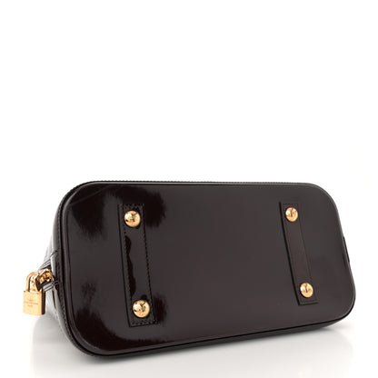 Louis Vuitton Vernis Alma MM Amarante 4 of 11