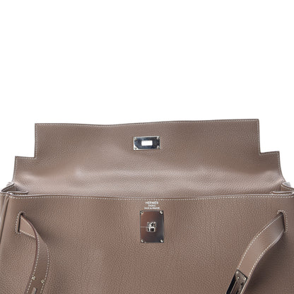 Hermes Togo Shoulder Kelly 40 Etoupe 9 of 31